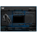 Adesso iMouse E7 - Left-Handed Vertical Ergonomic Programmable Gaming Mouse with adjustable weight