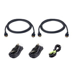 ATEN 1.8M USB Ultra High Speed HDMI Dual Display Secure KVM Cable Kit