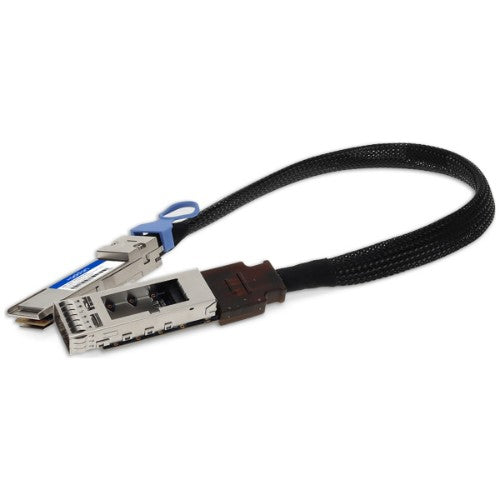 AddOn Networks QSFP-100G-EXT22CM-AO InfiniBand/fibre optic cable 0.22 m QSFP28 Black