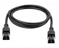 HPE C15 EU 250V 10Amp 1m Black Jumper Cord