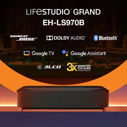 Epson Lifestudio Grand Plus EH-LS970B - Metallic black