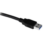 StarTech.com 5 ft Black Desktop SuperSpeed USB 3.0 (5Gbps) Extension Cable - A to A M/F