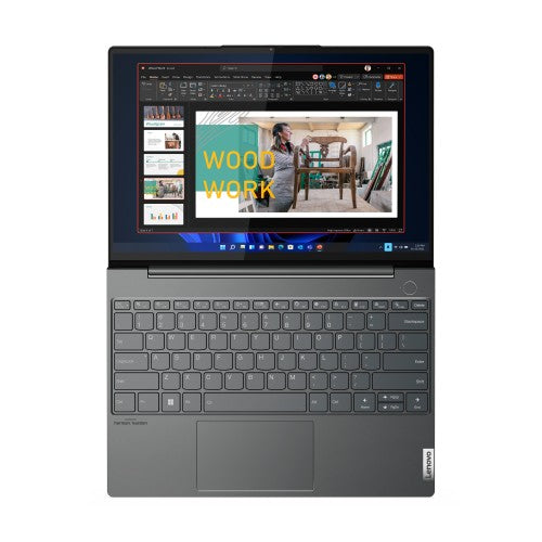 Lenovo ThinkBook 13x G2 IAP Intel® Core™ i5 i5-1235U Laptop 33.8 cm (13.3") WQXGA 8 GB LPDDR5-SDRAM 256 GB SSD Wi-Fi 6E (802.11ax) Windows 11 Pro UK English Grey