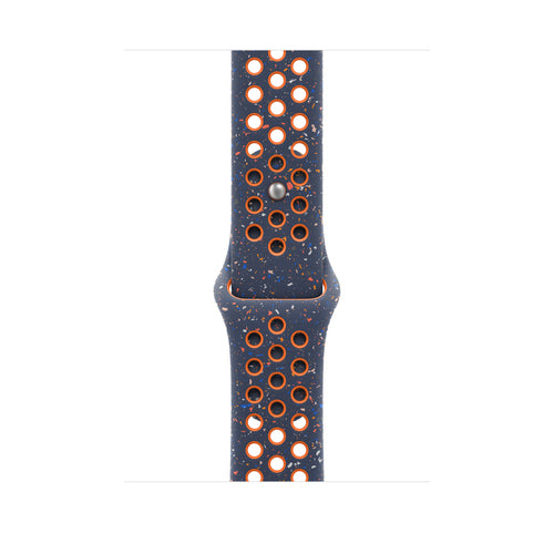 Apple MYLC3ZM/A smart wearable accessory Band Blue, Orange Fluoroelastomer