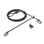 Kensington NanoSaver Keyed Dual Head Laptop Lock - Master Keyed