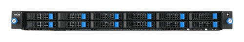 ASUS RS700-E12-RS12U Rack (1U) Black, Steel