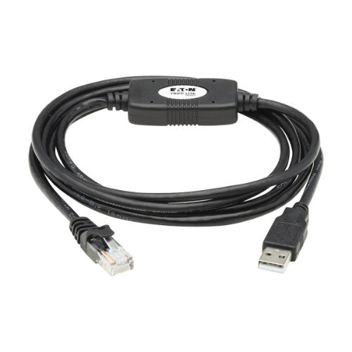 Tripp Lite U009-006-RJ45-X USB-A to RJ45 Rollover Console Cable (M/M) - Cisco Compatible, 250 Kbps, 6 ft. (1.83 m), Black