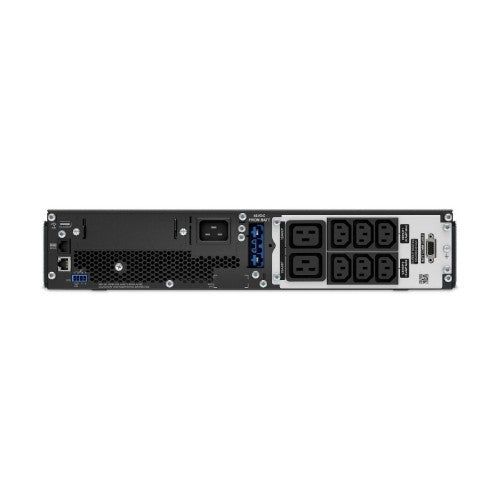 APC Smart-UPS On-Line, 3kVA, Rackmount 2U, 230V, 6x C13+2x C19 IEC outlets, SmartSlot, Extended runtime, W/rail kit, W/O Lithium-ion external battery