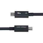StarTech.com 3ft (1m) Thunderbolt 5 Cable, 80Gbps/Up to 120Gbps, 240W PD, 8K 60Hz, Certified Thunderbolt Cable - Compatible w/Thunderbolt 4/USB4/USB-C