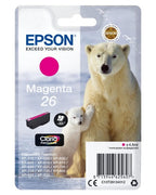 Epson C13T26134012/26 Ink cartridge magenta, 300 pages ISO/IEC 19752 4,5ml for Epson XP 600