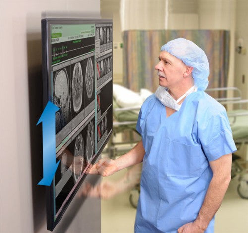 Ergotron Glide Wall Mount, HD 152.4 cm (60") Black