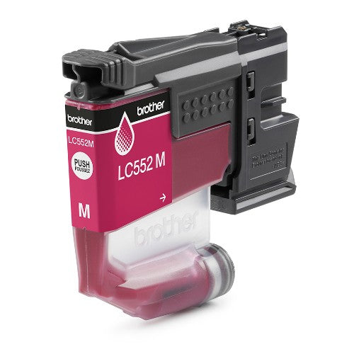 Brother LC-552M Ink cartridge magenta, 550 pages for Brother MFC-J 3660