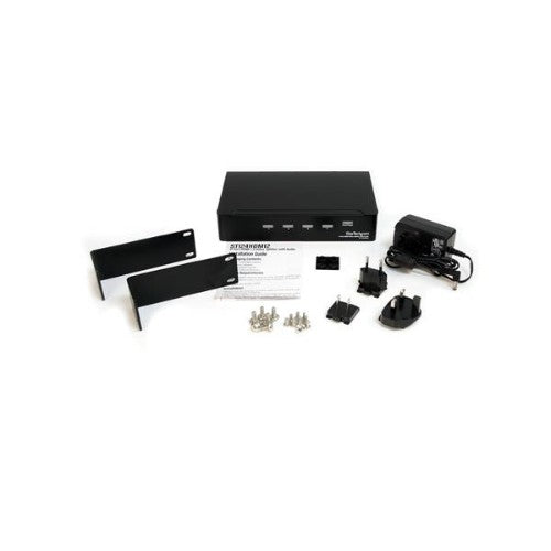 StarTech.com 4-port HDMI splitter and signal amplifier - TAA