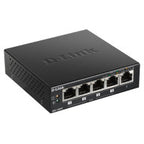 D-Link DGS-1005P/E network switch Unmanaged Gigabit Ethernet (10/100/1000) Power over Ethernet (PoE) Black