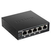 D-Link DGS-1005P/E network switch Unmanaged Gigabit Ethernet (10/100/1000) Power over Ethernet (PoE) Black