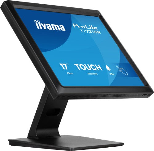 iiyama ProLite T1731SR-B2S computer monitor 43.2 cm (17") 1280 x 1024 pixels SXGA LCD Touchscreen Table Black