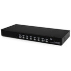 StarTech.com 8 Port 1U Rackmount USB KVM Switch with OSD - TAA