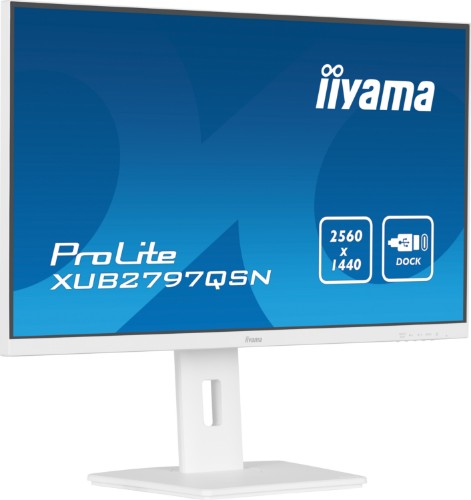 iiyama G-MASTER 27’’ QHD IPS technology panel with USB-C dock and RJ45 (LAN)