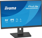 iiyama ProLite XB2495WSC-B1 computer monitor 61.2 cm (24.1") 1920 x 1200 pixels WUXGA LED Black