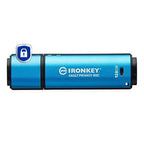 Kingston Technology IronKey 128GB USB-C Vault Privacy 50C AES-256 Encrypted, FIPS 197