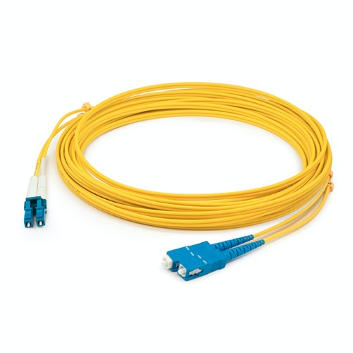 AddOn Networks ADD-SC-LC-1M9SMFLZ InfiniBand/fibre optic cable 1 m OFNP Yellow