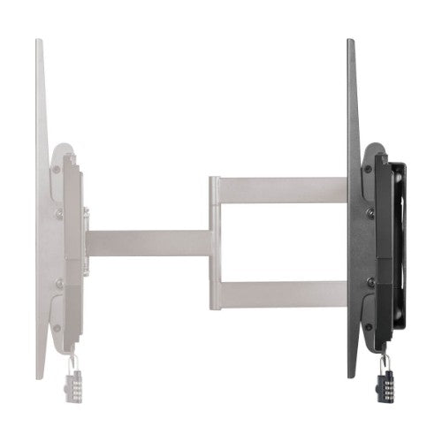 Tripp Lite DWMSC3780MUL Heavy-Duty Full-Motion Security TV Wall Mount for 37" to 80", Flat or Curved, UL Certified
