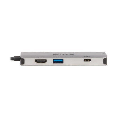 Tripp Lite U442-DOCK5-GY USB-C Dock - 4K HDMI, USB 3.x (5Gbps), USB-A/C Hub Ports, GbE, Memory Card, 100W PD Charging