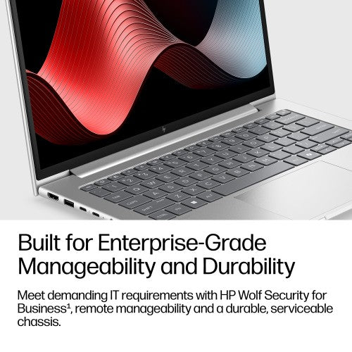 HP EliteBook 6 G2a 14 inch Notebook AI PC AMD Ryzen™ 7 250 Laptop 35.6 cm (14") WUXGA 16 GB DDR5-SDRAM 512 GB SSD Wi-Fi 7 (802.11be) Windows 11 Pro Silver