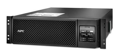APC Smart-UPS On-Line, 5kVA, Rackmount 3U, 230V, 6x C13+4x C19 IEC outlets, Network Card+SmartSlot, Extended runtime, W/ rail kit, Marine