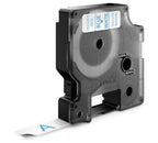 Dymo 45011/S0720510 DirectLabel-etikettes blue on Transparent 12mm x 7m for Dymo D1 6-12mm/19mm/24mm/9-12mm/9-19mm