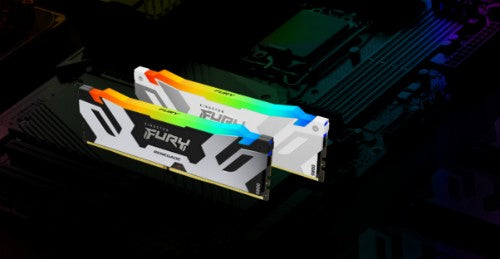 Kingston Technology FURY 24GB 8000MT/s DDR5 CL38 DIMM Renegade RGB White