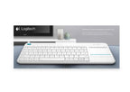 Logitech Wireless Touch K400 Plus keyboard Home RF Wireless Swiss White