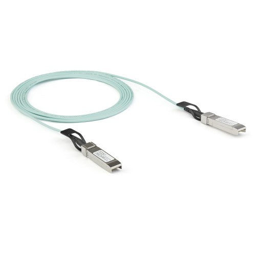 StarTech.com Dell EMC AOC-SFP-10G-3M Compatible 3m/9.84ft 10G SFP+ to SFP+ AOC Cable - 10GbE SFP+ Active Optical Fiber - 10Gbps SFP Plus/Mini GBIC/Transceiver Module Cable -