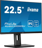 iiyama ProLite 22.5” 1920 x 1200 monitor featuring IPS panel technology and a height adjustable stand