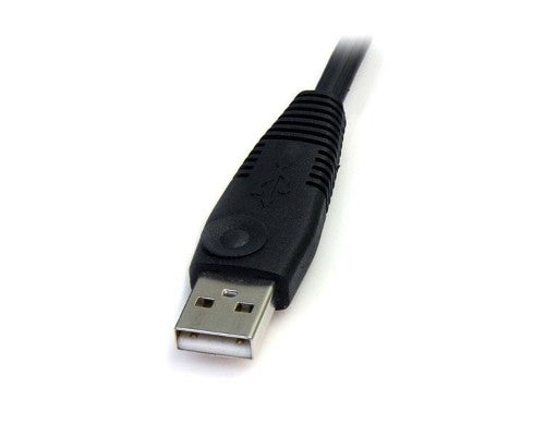 StarTech.com 6ft 4-in-1 USB DisplayPort KVM Switch Cable w/ Audio & Microphone