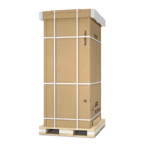 APC NetShelter SX, Server Rack Enclosure Gen 2, Shock Packaging, 2500 lbs, Black, 48U x 750W x 1070D
