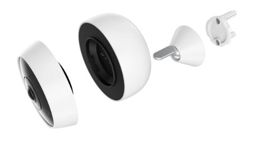 Logitech Circle 2 Indoor/outdoor security camera, 100% wire-free Dome IP security camera Indoor & outdoor 1920 x 1080 pixels Ceiling/Wall/Desk
