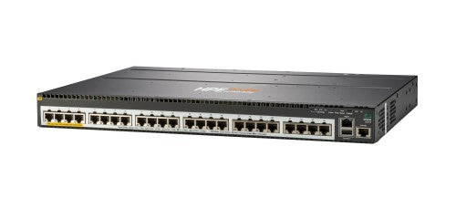 HPE Aruba Networking 2930M 24 Smart Rate PoE+ 1-slot Switch