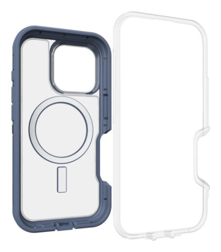 OtterBox Defender Series XT Clear for MagSafe for iPhone 16 Pro, Mountain Storm