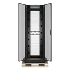 APC NetShelter SX Advanced Rack, High Strength, 52U, 2436H x 800W x 1295D mm, with Shock Package, Black