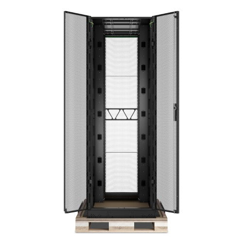APC NetShelter SX Advanced Rack, High Strength, 52U, 2436H x 800W x 1295D mm, with Shock Package, Black