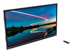 Lenovo ThinkVision T86 computer monitor 2.18 m (86") 3840 x 2160 pixels 4K Ultra HD LED Touchscreen Black