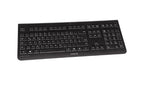 CHERRY DW 3000 keyboard Mouse included RF Wireless AZERTY French Black