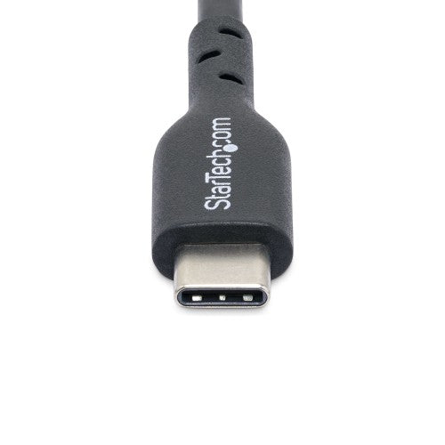 StarTech.com 6.6ft (2m) USB-C Charging Cable, Charge & Sync, 60W (3A) PD, USB 2.0 Laptop Charger Cable - Black USB C Charging Cord
