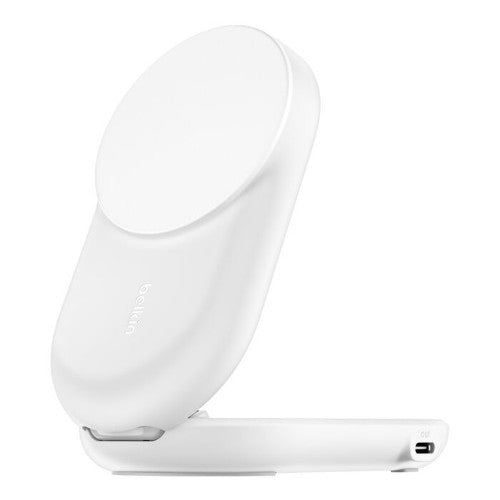 Belkin WIZ039MYWH mobile device charger Headphones, Smartphone White USB Wireless charging Fast charging Indoor