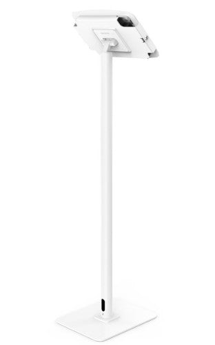 Compulocks iPad 10th-11th (A16) Gen, Space Enclosure Swift Floor Stand - White