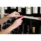 Dymo 40917/S0720720 DirectLabel-etikettes black on red 9mm x 7m for Dymo D1 6-12mm/19mm/24mm/9-12mm/9-19mm