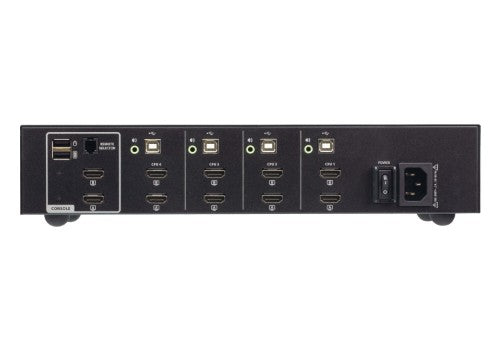 ATEN CS1144H4 KVM switch Black