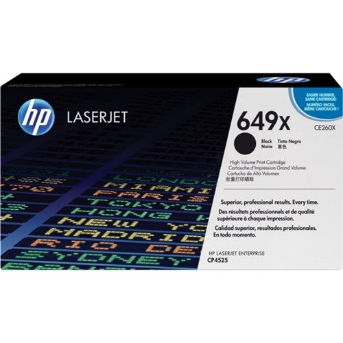 HP CE260X/649X Toner cartridge black, 17K pages ISO/IEC 19798 for HP CLJ CP 4520