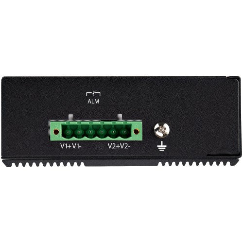 StarTech.com Industrial 8 Port Gigabit PoE Switch - 30W - Power Over Ethernet Switch - GbE PoE+ Unmanaged Switch - Rugged High Power Gigabit Network Switch IP-30/-40 C to 75 C